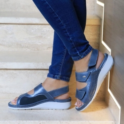 Ortopeedilised jalatsid naistele sinised Tilda Blue