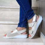 Ortopeedilised jalatsid naistele Tilda Beige, Ортопедическая обувь женская бежевая Tilda Beige, Orthopedic shoes for women beige Tilda