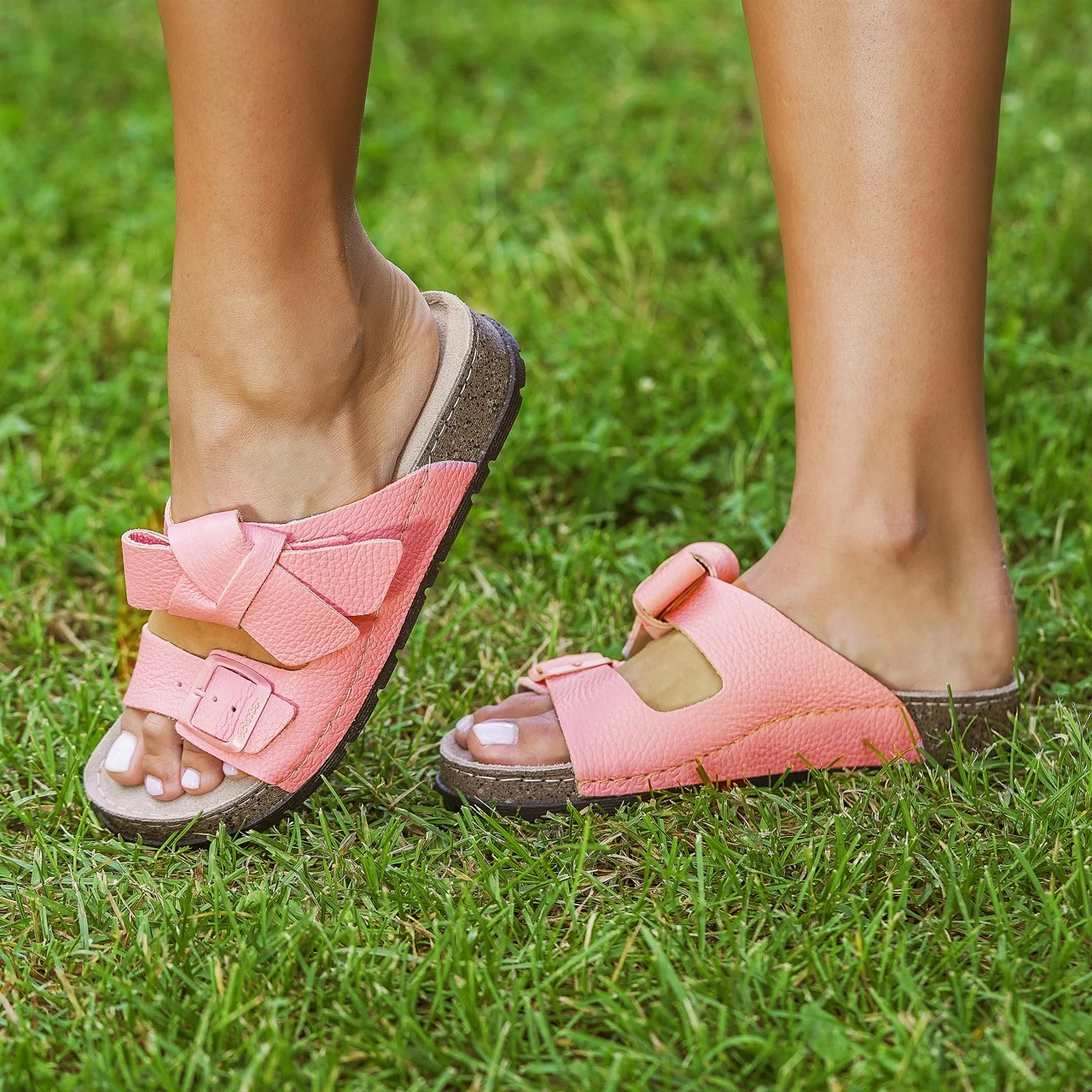 Ortopeedilised sussid naistele heleroosad Cosy step nude-rosegold Ortopeedilised sussid naistele heleroosad, Ортопедические тапочки телесно-розовые , Orthopedic slippers shoes for women Cosy step nude-rosegold