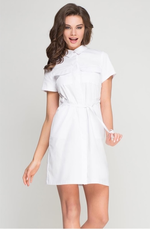 Working Robe Work robe shirt white Sport size 40 (L) Medical clothing | Uniform.ee
