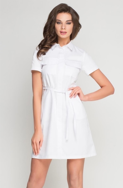 Working Robe Work robe shirt white Sport size 40 (L) Medical clothing | Uniform.ee
