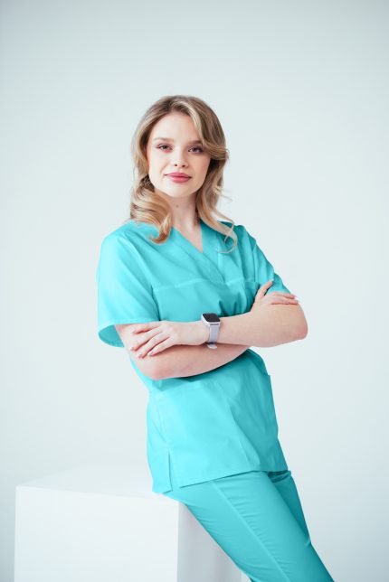 Женская рабочая одежда - рабочая блузка тиффани MB02