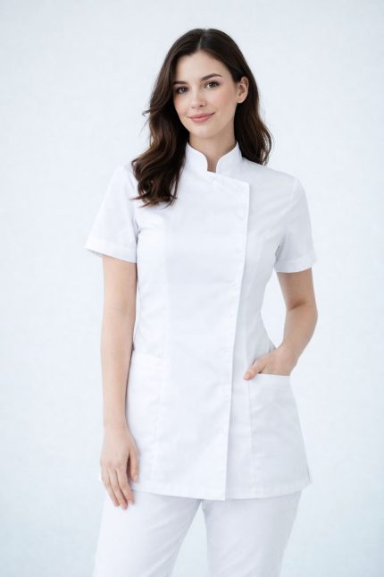 Naiste töökittel valge ST07