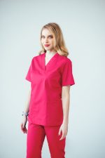 Women's workwear - amarant work blouse MB02