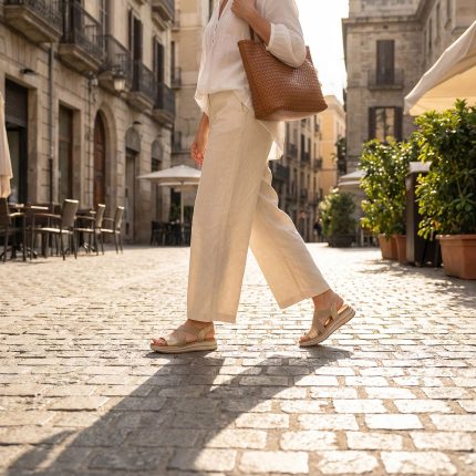 Aletta Beige – naiste ortopeedilised nahast sandaalid