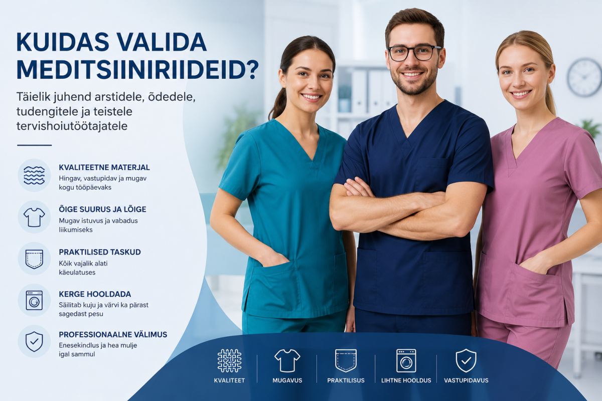Kuidas valida meditsiiniriideid Täielik juhend arstidele, õdedele, tudengitele ja tervishoiutöötajatele
